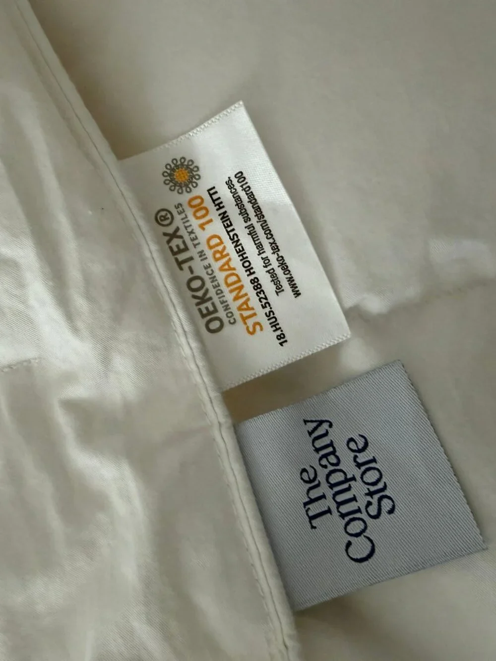 Company Store LoftAIRE Down Alternative Light Warmth Comforter, White, King
